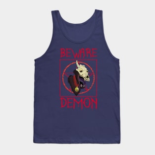 Beware The Demon owl In The House Dis Ney King Tank Top